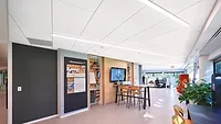 Energy Saving Ceilings Living Lab” workspace located at the Armstrong corporate campus in Lancaster, Pennsylvania
