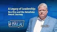 Ron Rice and the DeGelleke Award Journey
