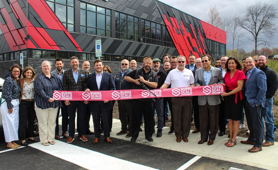 Burns & Scalo at opening of new Ohio headquarters