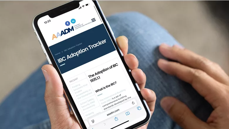 American Association of Automatic Door Manufacturers-Launches-IBC-Tracker