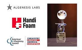 Algenesis Labs’ Soleic® and ICP’s HandiFoam® E84 recognized for pioneering advancements in sustainable materials and high-performance insulation technologies