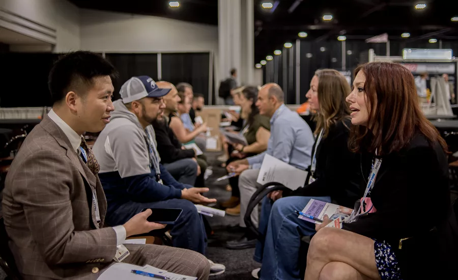 speed networking at METALCON