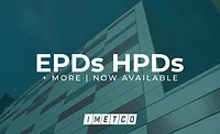 Graphic shows IMETCO EPD and HPD approvals