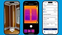 Knauf Pro Plus shows different app pages on a phone