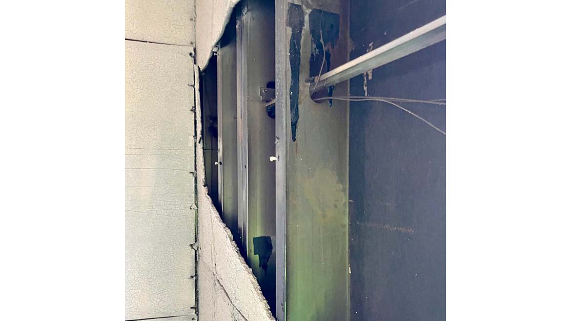 Gypsum Exterior Wall