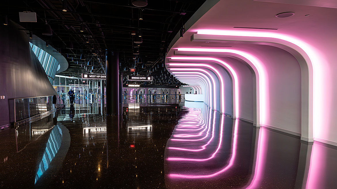 While shape and lighting deliver visual interest, high-performing insulation materials behind the scenes support acoustics.