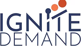 A logo of BNP MEDIA's Ignite Demand
