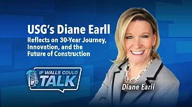 USG’s Diane Earll Reflects on 30-Year Journey, Innovation, and the Future of Construction