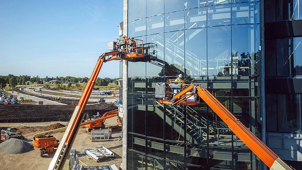 Contractors using mobile elevating work platforms (MEWPs)