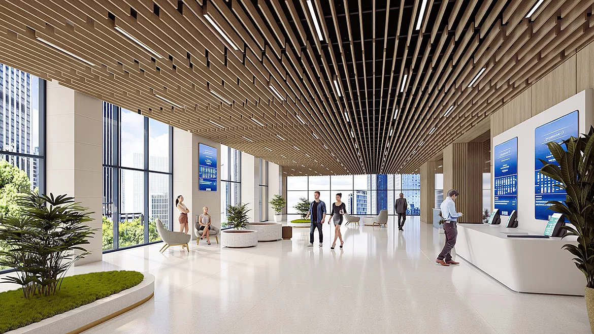 Linear Metal Ceiling Beam Baffles