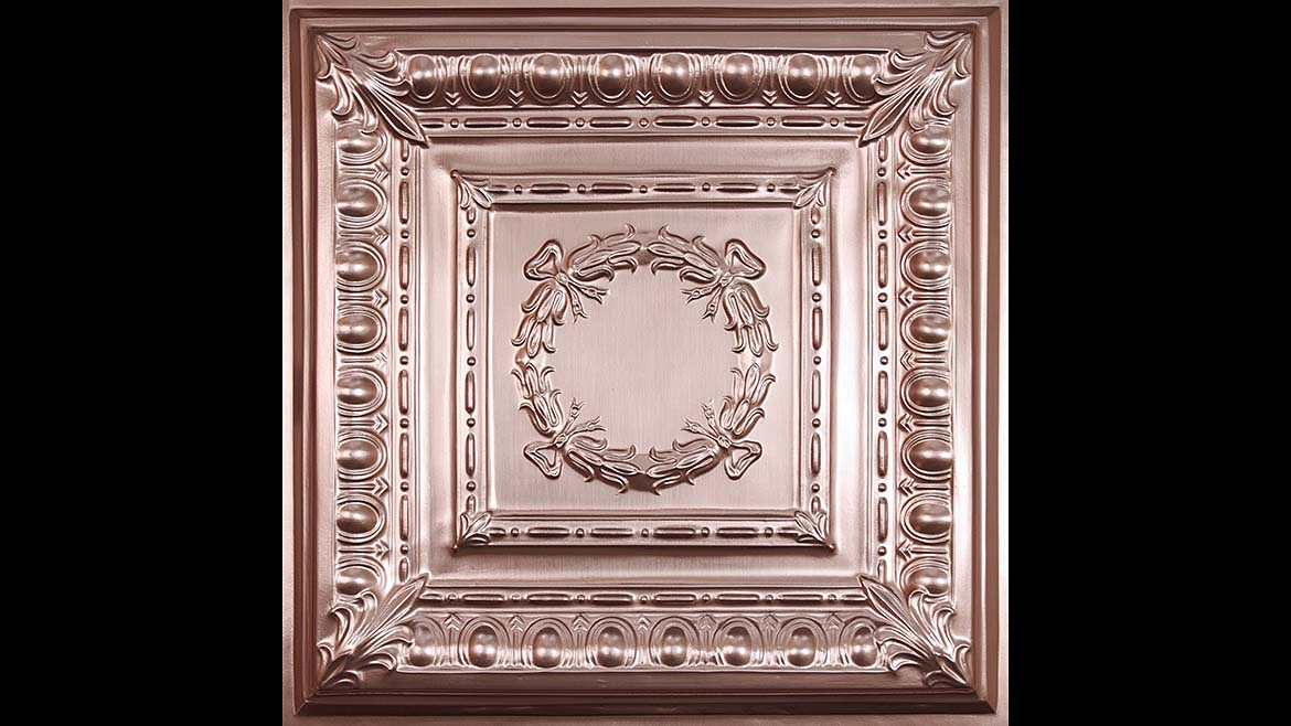 Stamped Thermoformed Vinyl Tiles