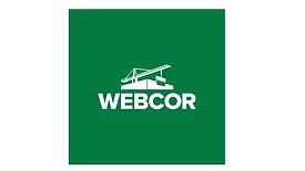 A logo for Webcor
