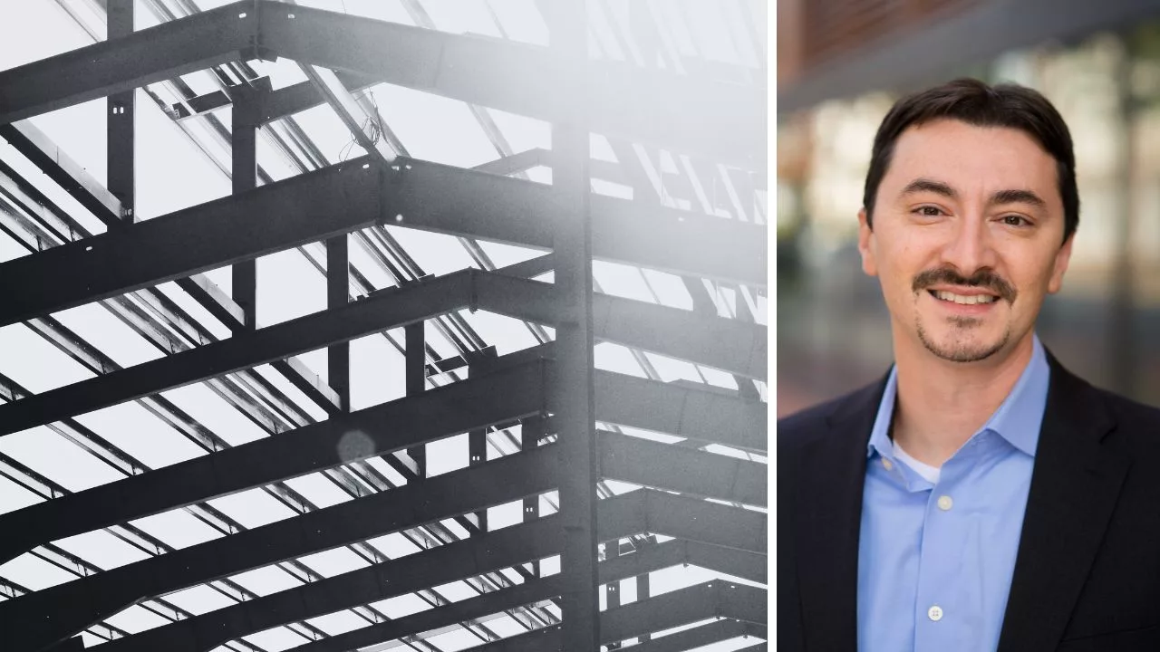 Alex Chausovsky and metal framing