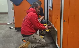 metal wall panel installation