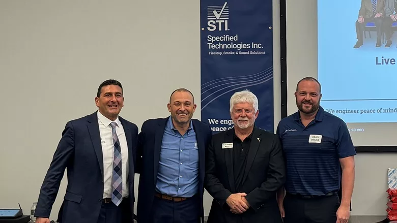 STI speakers at its Interior Finish Summit