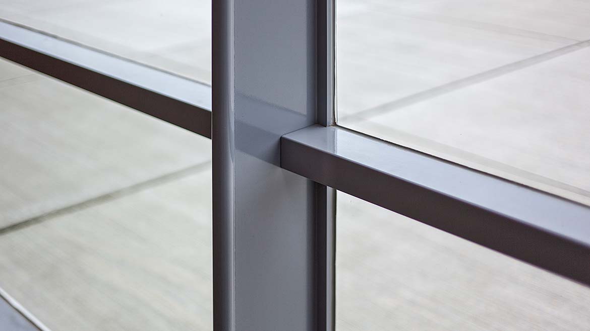 examples of Steel-Framed Curtainwalls