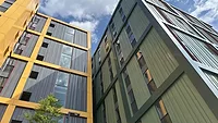 ATAS metal panels featured in the Collegetown project in the east