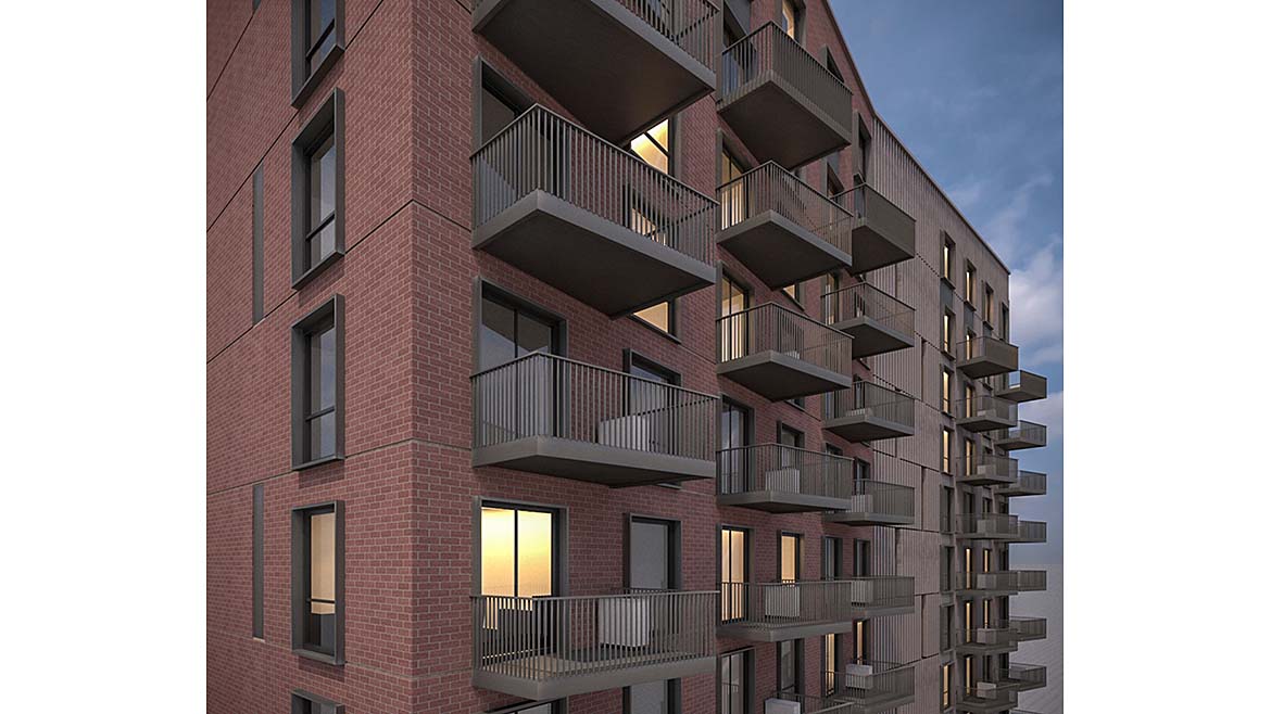 Brick Rainscreen portfolio images from Desana Partners