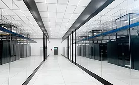DataZone ceiling panels in a data center