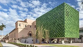 An exterior shot of the Ringling Museum of Art