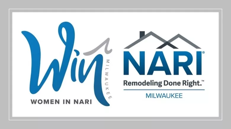 A logo of the Women in NARI event in Milwaukee