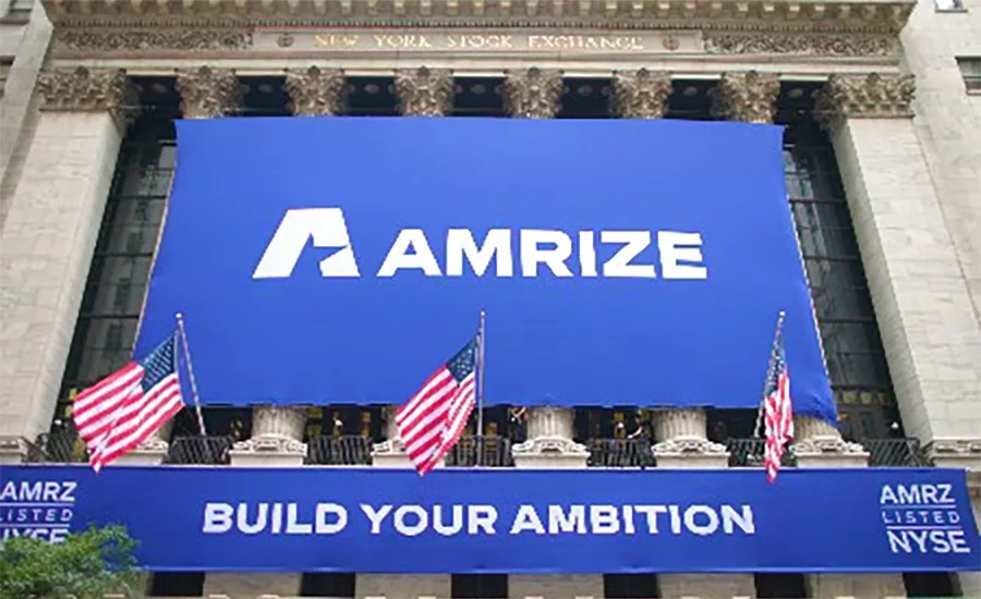 Amrize debuts on New York Stock exchange