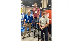 IUPAT's Kelly Kertz with SurPro staff at BUILD25