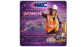 A picture of Nathan Kimmel's Carol Schary promoting Women in Construction week 2026