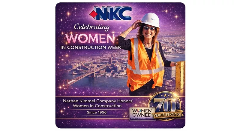 A picture of Nathan Kimmel's Carol Schary promoting Women in Construction week 2026
