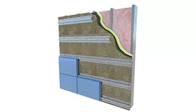 Continuous insulation Rainscreen Framing system