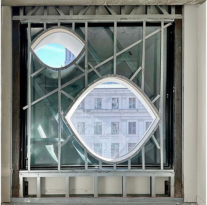 Cold-formed steel (CFS) framed the window openings of all shapes and sizes at  Denver’s Populus hotel.