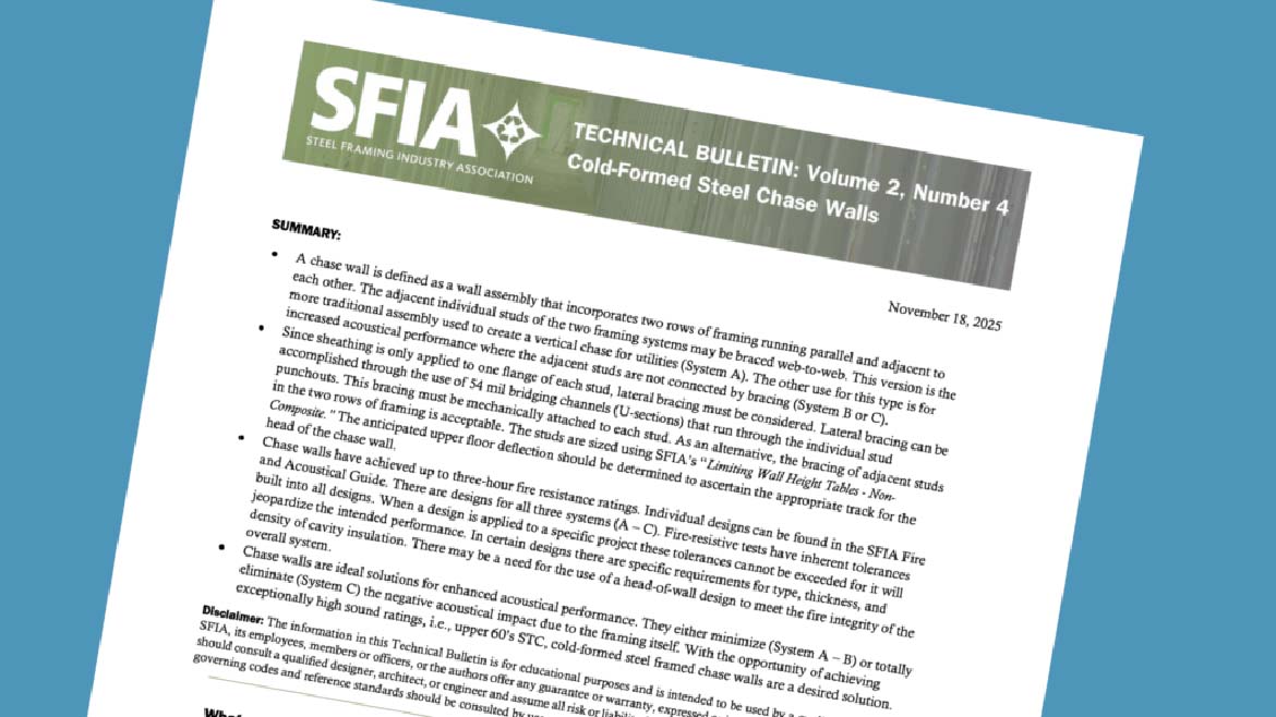 SFIA’s Tech Bulletin Vol. 2, No. 4