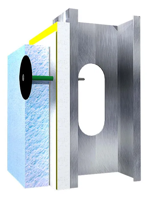 Fastener for WRB and Air-Barrier Insulative Products