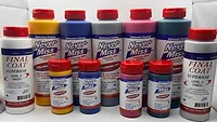 A shot of Never-Miss's product line