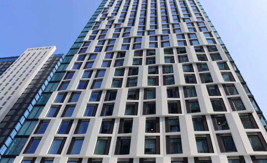 building exterior featuring EIFS
