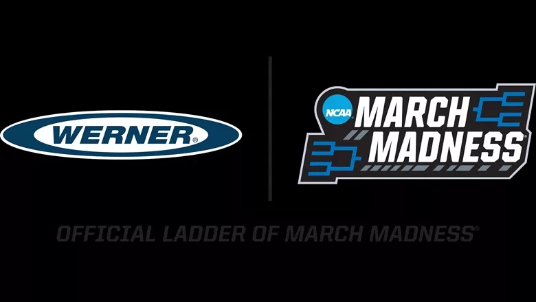 Werner Ladder and NCAA Cobranded logo