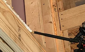 applying Gasket Foam