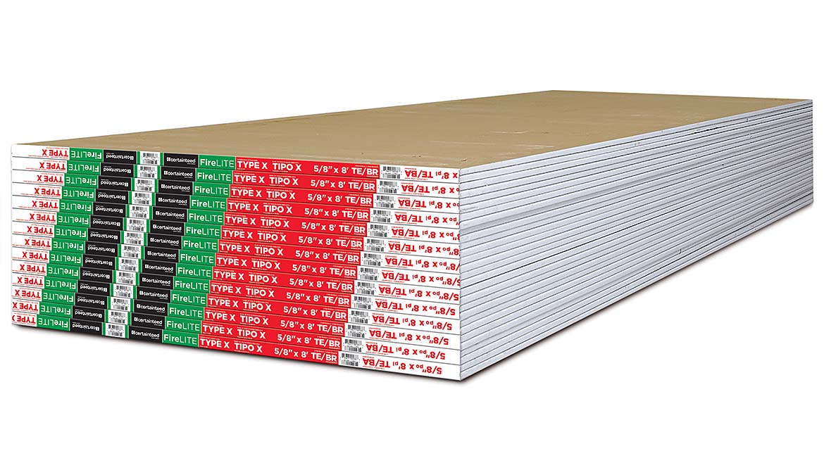 Type X Lightweight Drywall