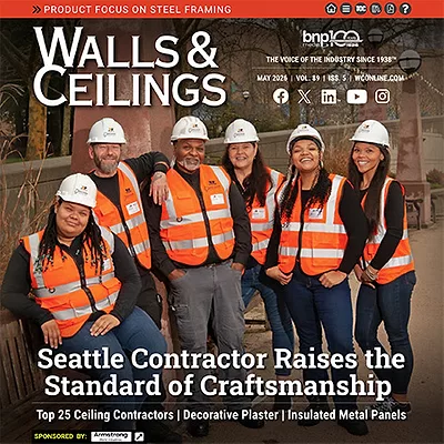 May 2026 Cover - Walls & Ceilings
