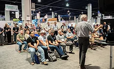 METALCON Attendees sit through an education program
