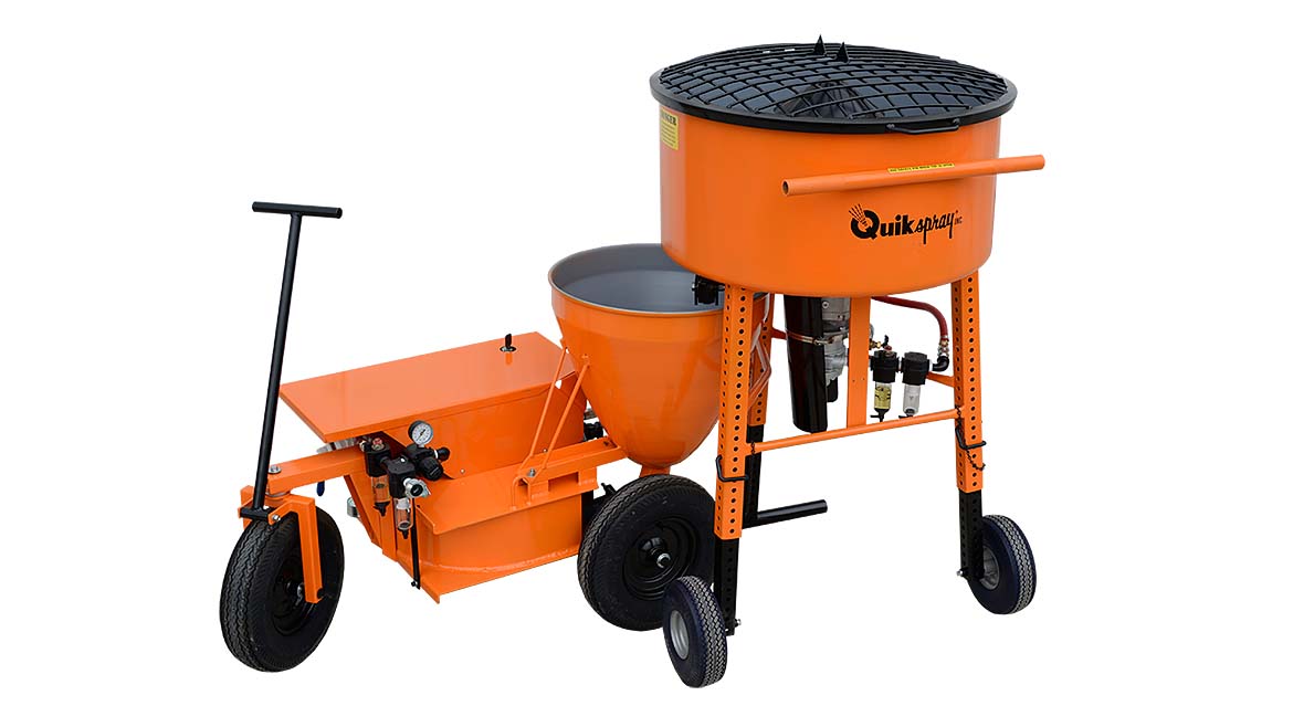 Carrousel Pump for Spraying EIFS/Stucco
