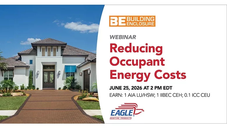 Eagle Roofing and BE webinar June 2026