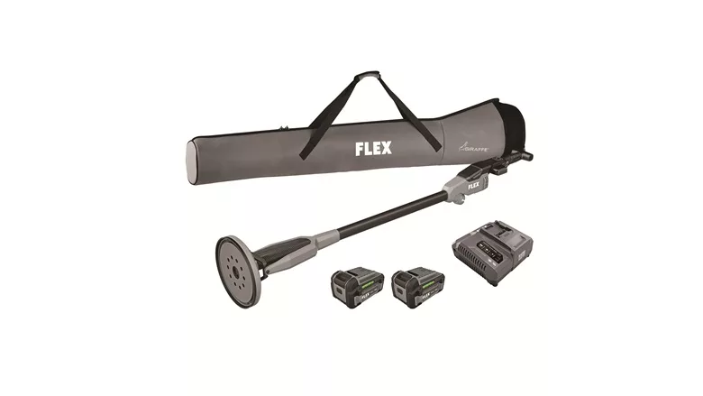 The FLEX brushless rotary drywall sander