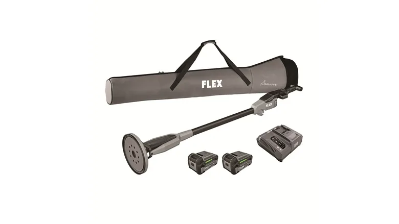 The FLEX brushless rotary drywall sander