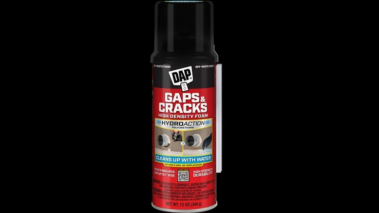 DAP's GapsCracks WaterCleanUpFoam