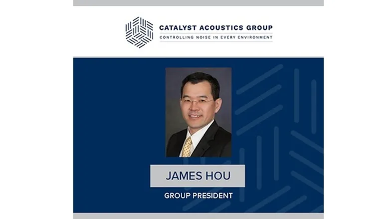 A portrait of James Hou