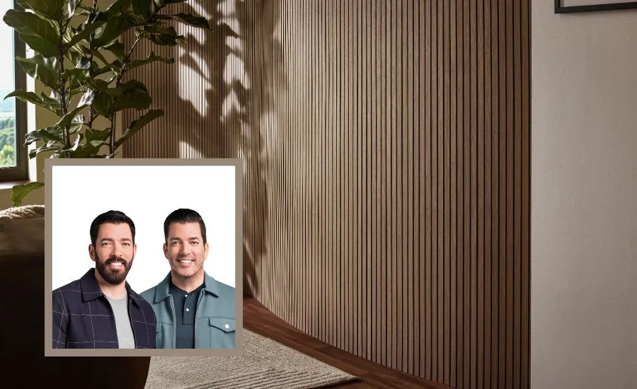 Drew and Jonathan Scott and room scene