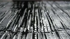 closeup of foil on insulation