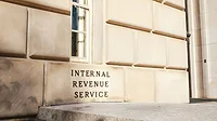 Exterior of IRS building