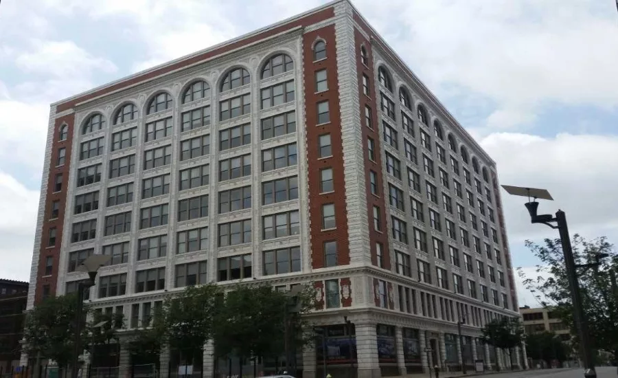 Completed Monogram Building Facade Restoration